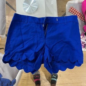 J Crew Scalloped Shorts